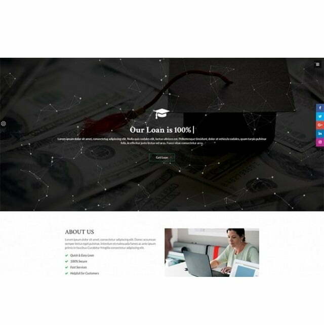 Educational Loan – HTML Template Educational Loan – HTML Template