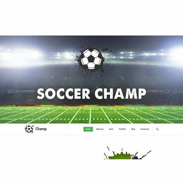Soccer – HTML Template Soccer – HTML Template