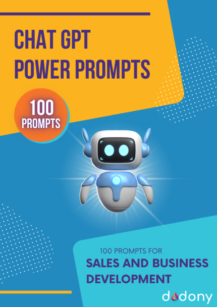 100 ChatGPT Power Prompts for Sales and Business Development
